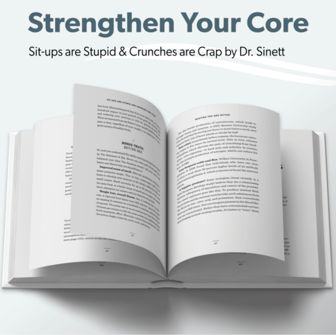 Core exercise book for back pain