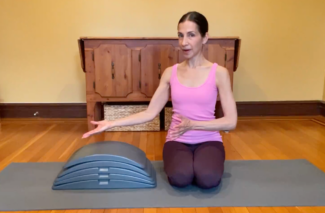 Video: Pilates chest opener and back stretch with Alexandra