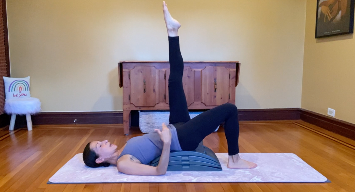 Video: Pilates back extension and hip opening with Alexandra – Dr. Todd ...